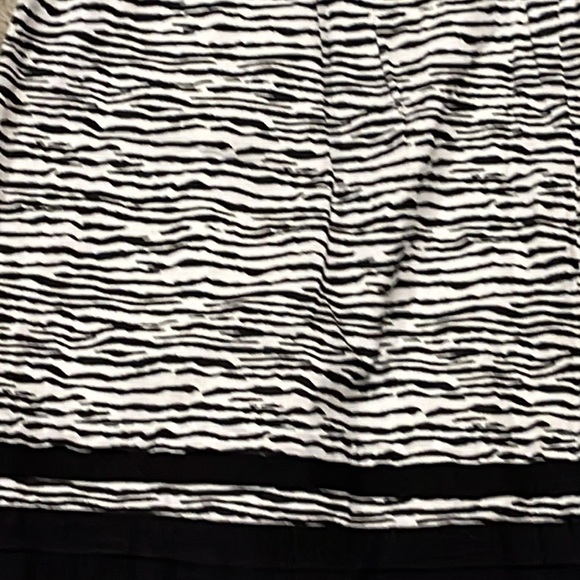 Ann Taylor Loft Zebra print cotton skirt size S - Picture 2 of 4